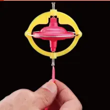 1 шт. творческие детские забавные Новинка Прядильный механизм Magic гироскоп гироскопа Детские игрушки Музыка Светодиодный свет игрушки для детей