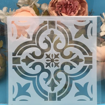 

5.9" Flower Clover DIY Craft Layering Stencils Wall Painting Scrapbooking Stamping Embossing Album Paper Card Template F5546