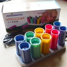 Электрический нагревательный безвредны 10 шт. ролик волос Керамика горячей бигуди electrionic волос Щупы для мангала укладки волос Инструмент дома