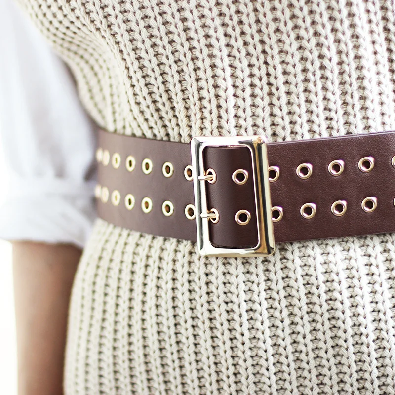 Modis натуральная кожа Cinturon Mujer Женские аксессуары Ceinture Kemer украшают пояс платье