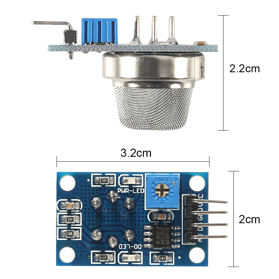 MQ 4 Модуль датчика газа и метана MQ4 для arduino метана|Датчики| |