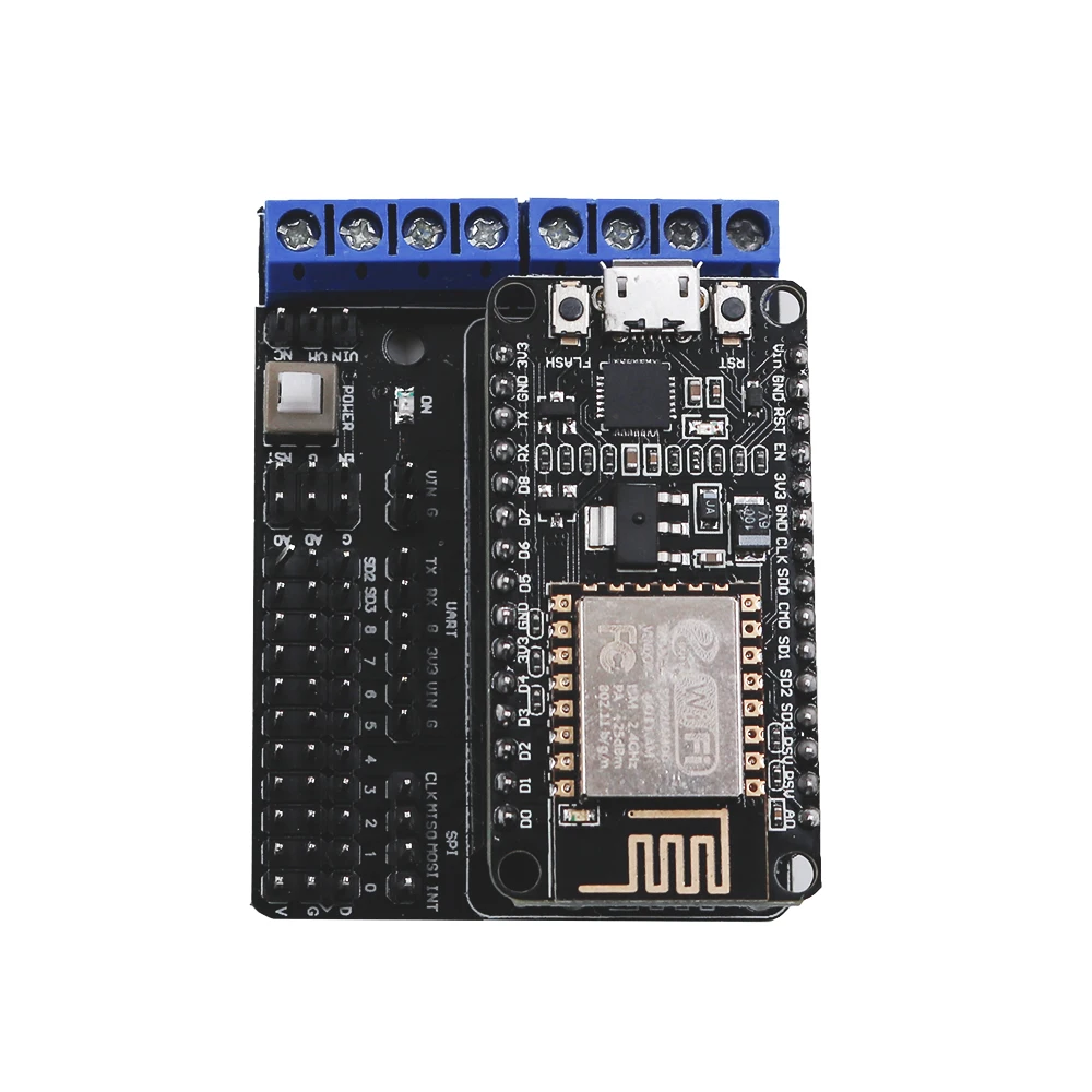 Набор для разработки Node MCU набор NodeMCU + Щит двигателя Esp Wi Fi Esp8266 пульт
