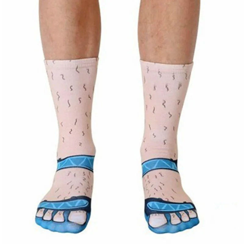[EIOISAPRA] тапочки унисекс с 3D-принтом забавные носки жаккардовые носки для мужчин Harajuku милые Calcetines Hombre Sokken Sox