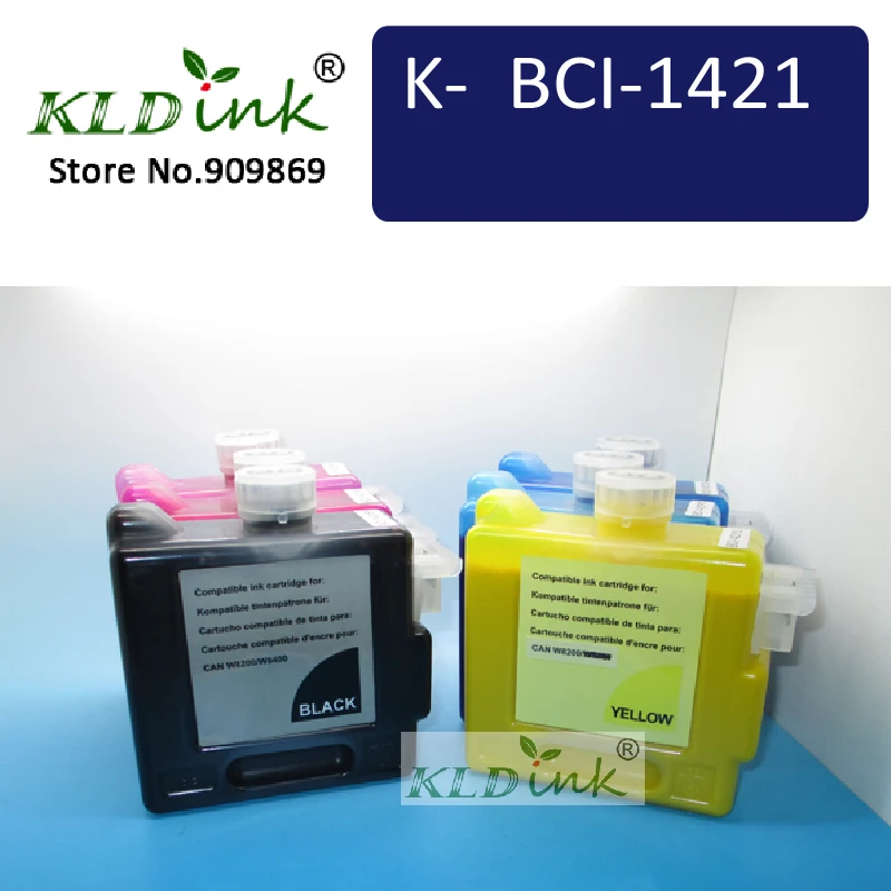 

6 Packs of BCI-1421 Ink Cartridges for W8400 and W8200PG Series