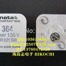 RE NATA кнопочный элемент из оксида серебра батарея SR621SW 364 6,8*2,1 мм 20 мА/ч, 1,55 v