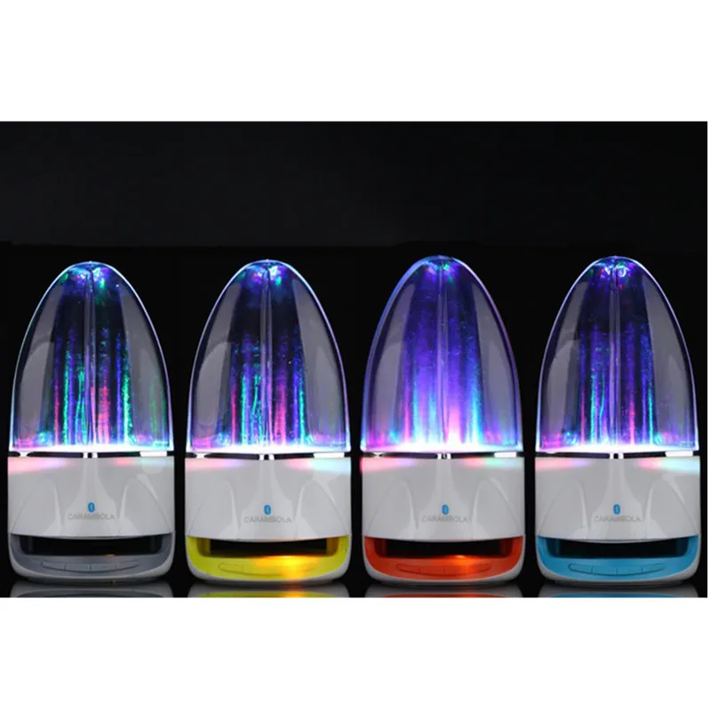 Bluetooth Speaker Subwoofer Nightlight Colorful lights Dancing water