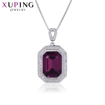 

Xuping Luxury Necklace Trendy Crystals from Swarovski Best Jewellery for Girlfriend/Wife Christmas Eve Gifts S140.4-44350