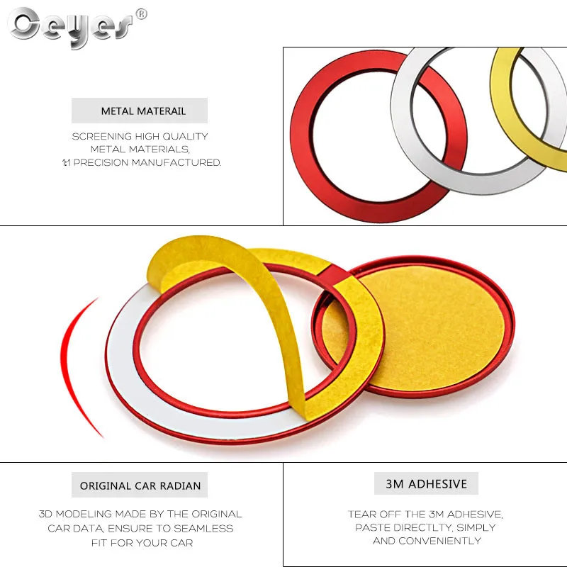 Start Engine Button Ring for TOYOTA (16)