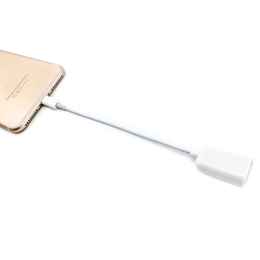Освещение адаптер USB для камеры зарядки передачи данных конвертер зарядное