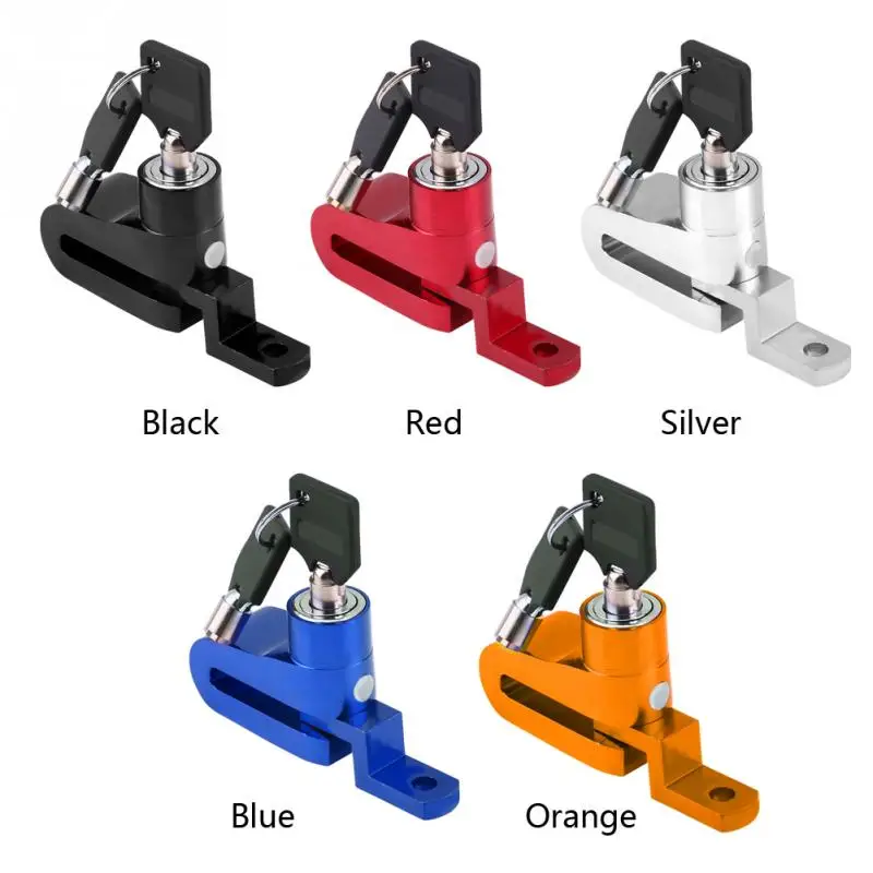

Anti-theft Device with Mount Bracket Motorcycle Scooter Disc Brake Sturdy Wheel Lock Security