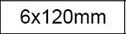 LJXH нагревательный элемент с пьезокерамической головкой 6x50 мм/0,236x1,9" электрический нагревательный элемент 80 Вт/100 Вт/120 Вт Плесень Нагревательный элемент(10 шт./партия