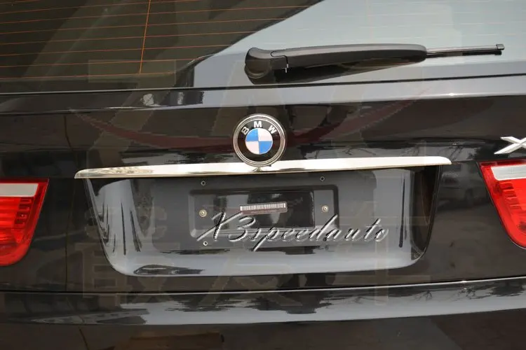 Chromed ABS Plastic Rear Trunk Lid Cover For BMW X5 2008 2013-in Chromium Styling from ...
