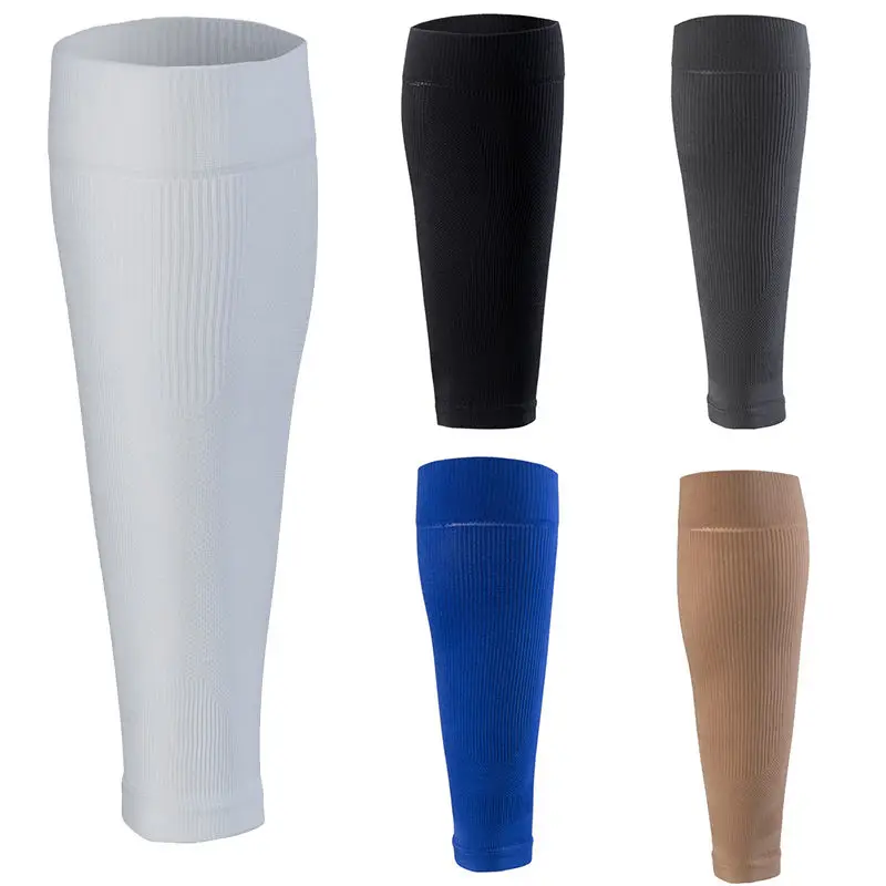 

RUNSTAR 1Pair Men Womens Sport Compression Calf Sleeves Socks Leg Brace Guard
