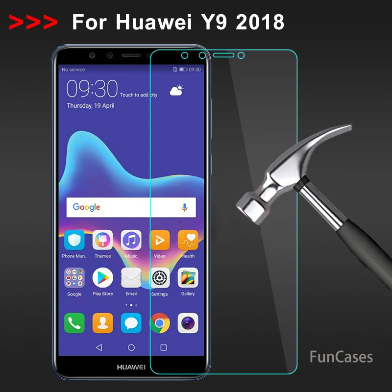 Закаленное стекло huawei Y6 Prime 2018 Защитная пленка для экрана P20 Lite Y9 Y7 Y5 Защитное P