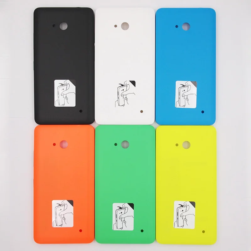 

BaanSam New Colorful Battery Back Cover For Nokia Microsoft Lumia 640 Housing Case With Power Volume Buttons