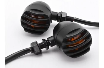 

Motorcycle turn signal / Motorcycle Retro Front Rear Turn Signals Indicators Mini Bullet Blinkers Lights For Harley