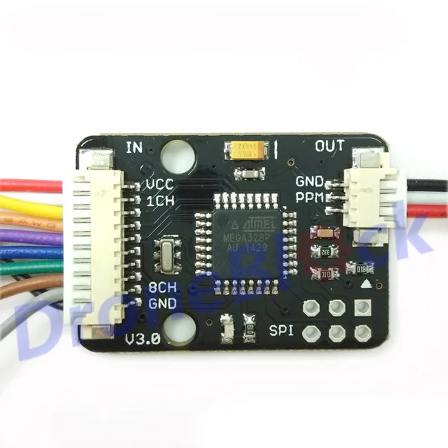 

PWM to PPM Encoder V3 for Pixhawk PX4 Paparazzi NAZE32 CC3D SP Racing F3 F4