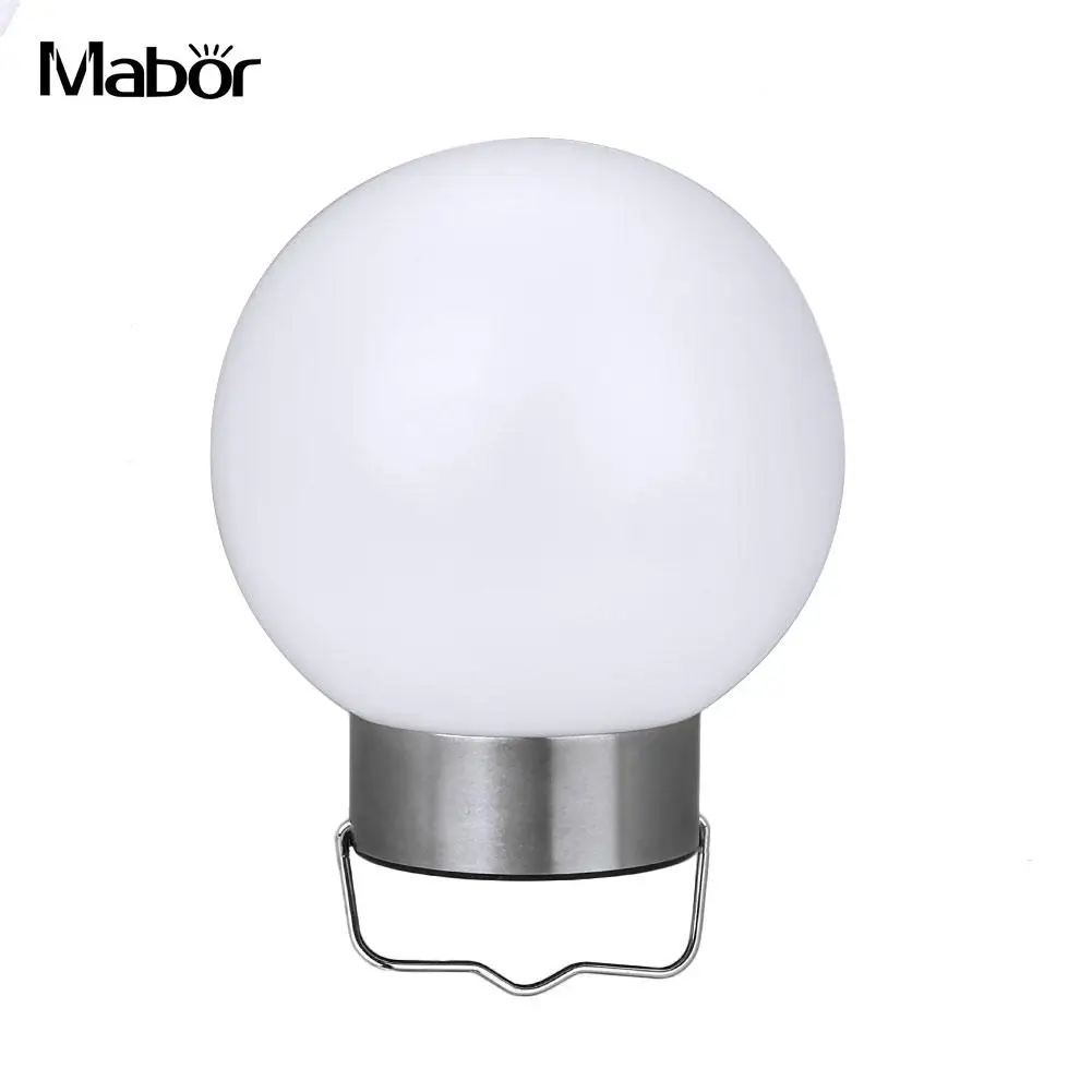Koop Witte Lichtgevende Zonne energie LED Bal Lamp Voor Outdoor Verlichting Tuin