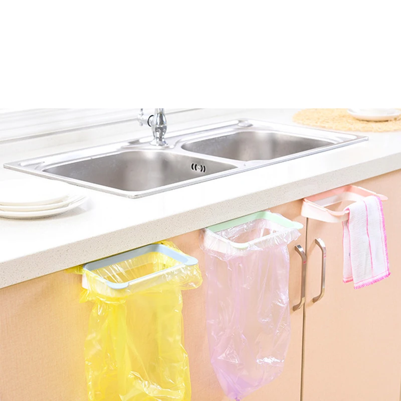 Bag Hanging Garbage Bag Holder Hanging Kitchen Cupboard Storage Holders