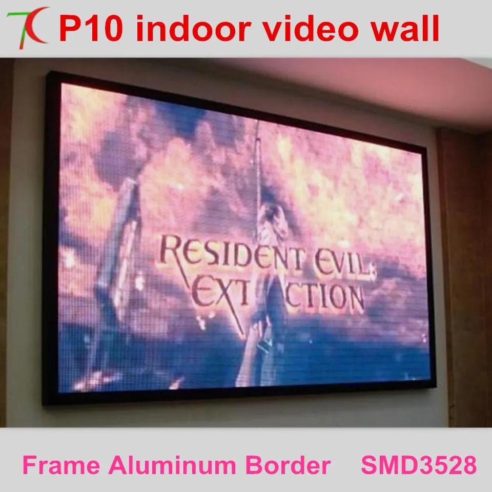 

The cheapest indoor video wall P10 SMD full color led display ,8scan,10000/m2