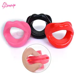Взрослые игры инструменты открытый рот кляп сексуальные губы секс-продукт БДСМ бондаж фиксация рот кляп эротические секс-игрушки для