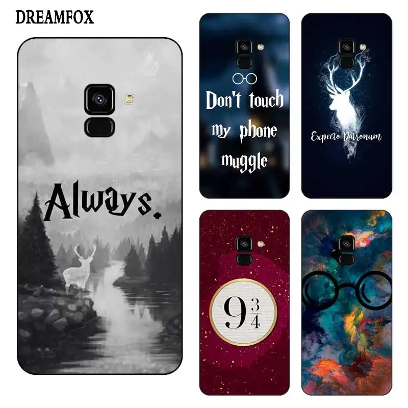 

N332 Harry Potter Black Silicone Case Cover For Samsung Galaxy J2 J3 J4 J5 J6 J7 J8 Pro Plus Prime 2018 2017
