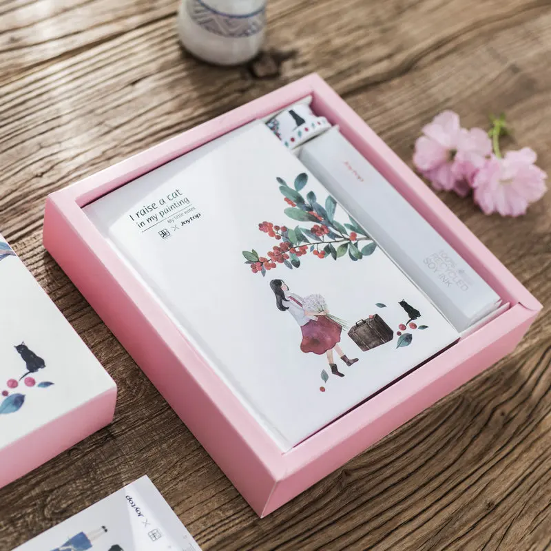 

Kawaii School Notebook Box Cute Notebook Stationery Paper Cover Notebook Journal Daily Weekly Planner 2018 Bullet Journal HJW126