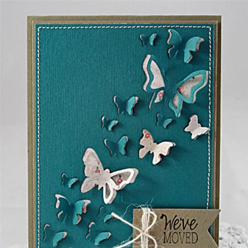

Eastshape Butterfly Metal Cutting Dies Scrapbooking Dies Overlays Wing Die Cut for Card Making Stencil Craft Dies New 2019