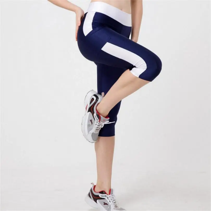INDJXND Plus Size Capris Pants Women Legging With Pocket For Phone Fashion Patchwork Quick Dry High Waist Legging Bottoms K073 INDJXND Plus Size Capris Pants Women Legging With Pocket For Phone Fashion Patchwork Quick Dry High Waist Legging Bottoms K073