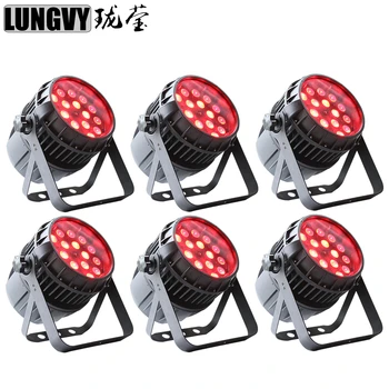 

Free Shipping 6pcs/Lot 18x12w RGBW 4IN1 Zoom LED Par Light Outdoor Par Light Waterproof Led Par Cans