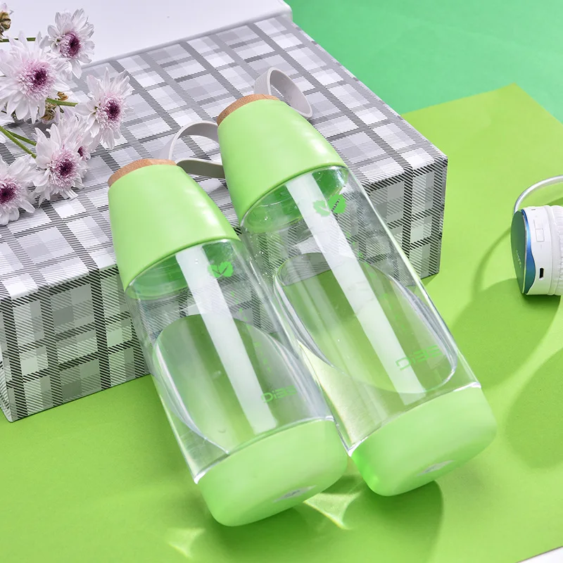 

550ML BPA Free Large Capacity Plastic Water Bottle Portable Leakage-proof Sports Water Bottle for Outdoor Students