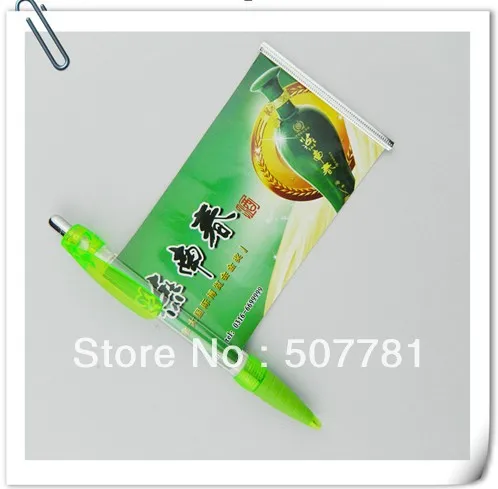 US $120.00 1000pcslot Banner pen 8100K adversting penofficebusiness company logofasionable ball point pen