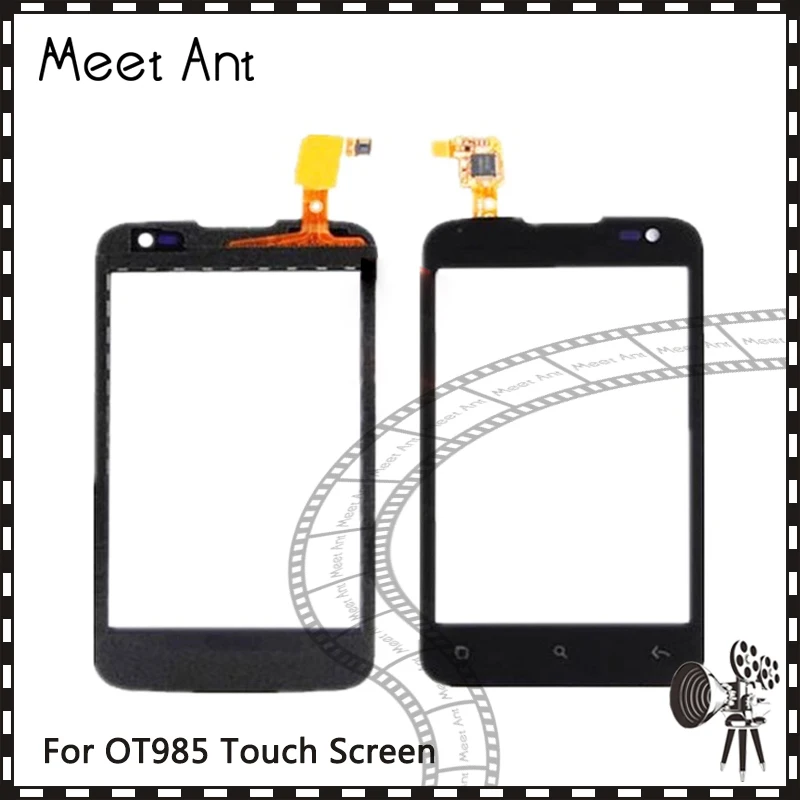 Замена 3 5 &quotдля Alcatel One Touch OT 985 OT985 OT985D сенсорный экран дигитайзер сенсор внешняя