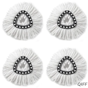 

4 Pack Replacement Mop Head for O Cedar Mop Head Replacement Microfibers Mop Head Refill Fit
