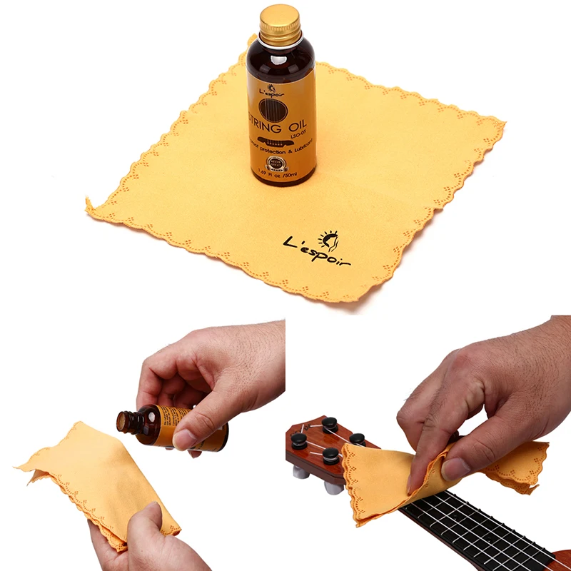 

50ML Guitar Rosy Fingerboard Nursing Oil Fingerboard Lemon Oil Guitar Accessories Guitar Bass Ukulele Strings Instrument
