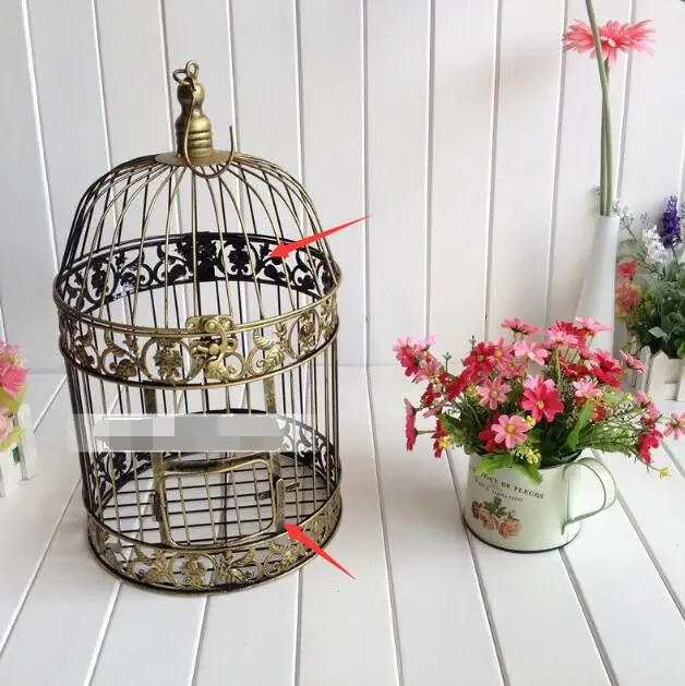 Online Get Vintage Birdcage Decoration Aliexpress Com Aliexpress Com Caioffer Hand Made Breeding Bird Cages Decorative Birds House Home Vintage Birdcage Outdoor Garden Bo 27x13x25 10 Cm Cxa10 From