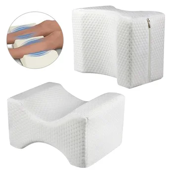 

Leg Pillow Travel Pad Cotton Memory Foam Wedge Pregnant Leg Cushion Sciatic Nerve Pain Relief Body Sleeping Pillow
