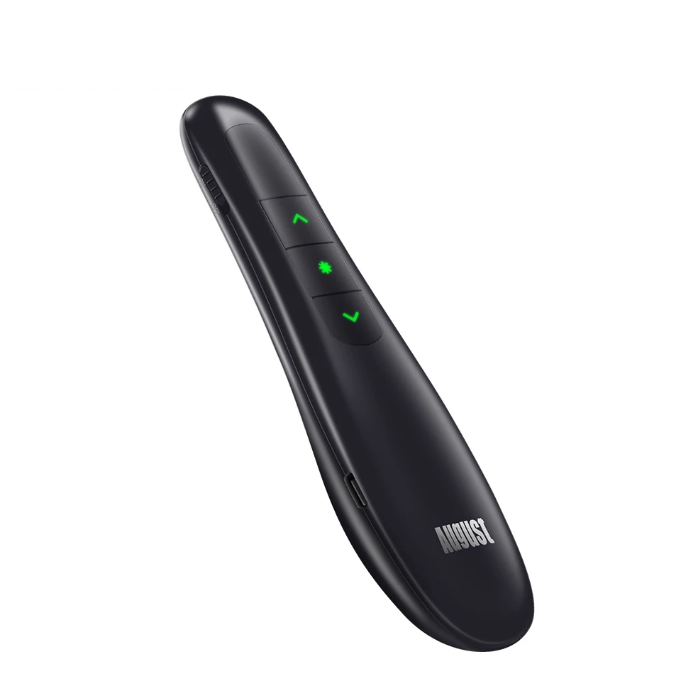 August LP230 Wireless Presenter for PowerPoint Presentation
