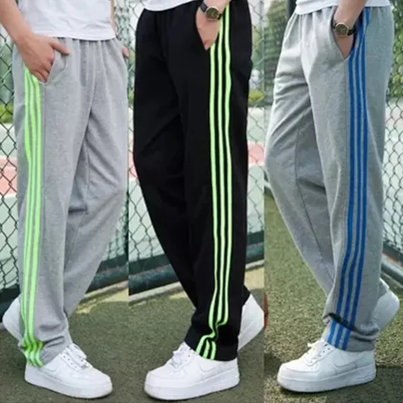 

New Brand Long Leisure Pants Bottoms Men's Clothes Jogger Haren Pants Sweatpants Sportswear Trousers Straight Track Pants XL-7XL