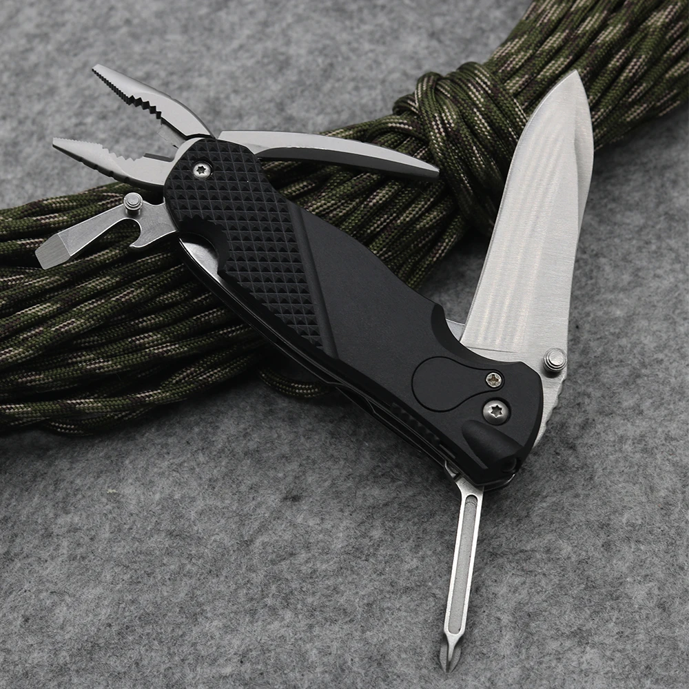 

Multifunctional Folding Pliers Combination Hand Tool Knife Tools High Quality Camping Outdoor Survival EDC Pliers Screwdriver