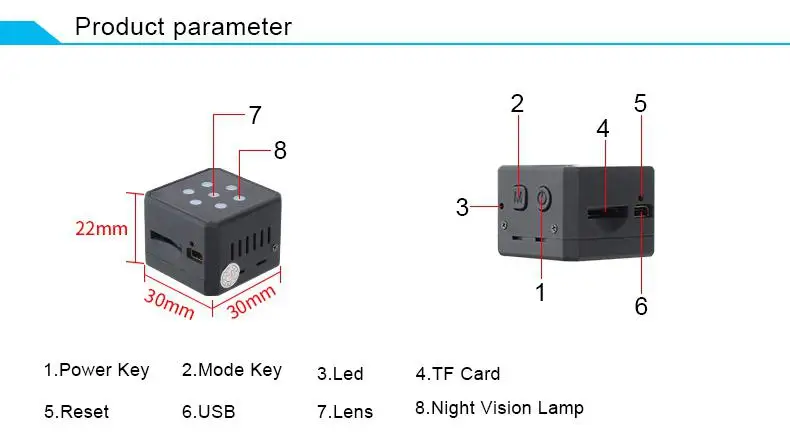 BEESCLOVER MD16 1080P мини камера инфракрасная ночная версия DVR видеокамера Магнитный рекордер Микро камера r15