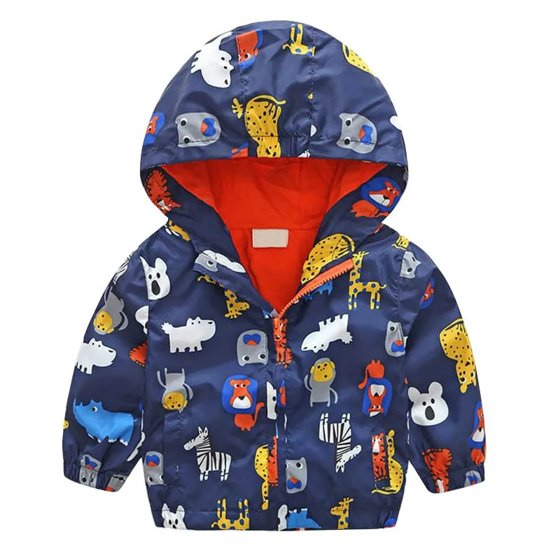 

Spring Kids Jacket Hoodied Jackets Baby Boys Outerwear Coats Long Sleeve Toddler boys Outerwear jacket coat