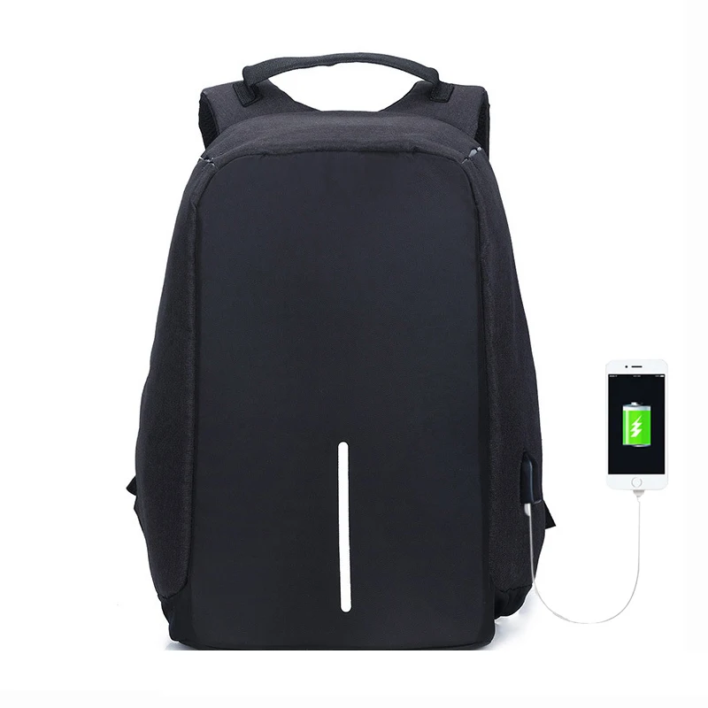 مكافحة سرقة ظهره بوبي السفر mochila bagpack قدرة كبيرة USB الرجال محمول على ظهره كلية الحقائب المدرسية mochila مكافحة roubo