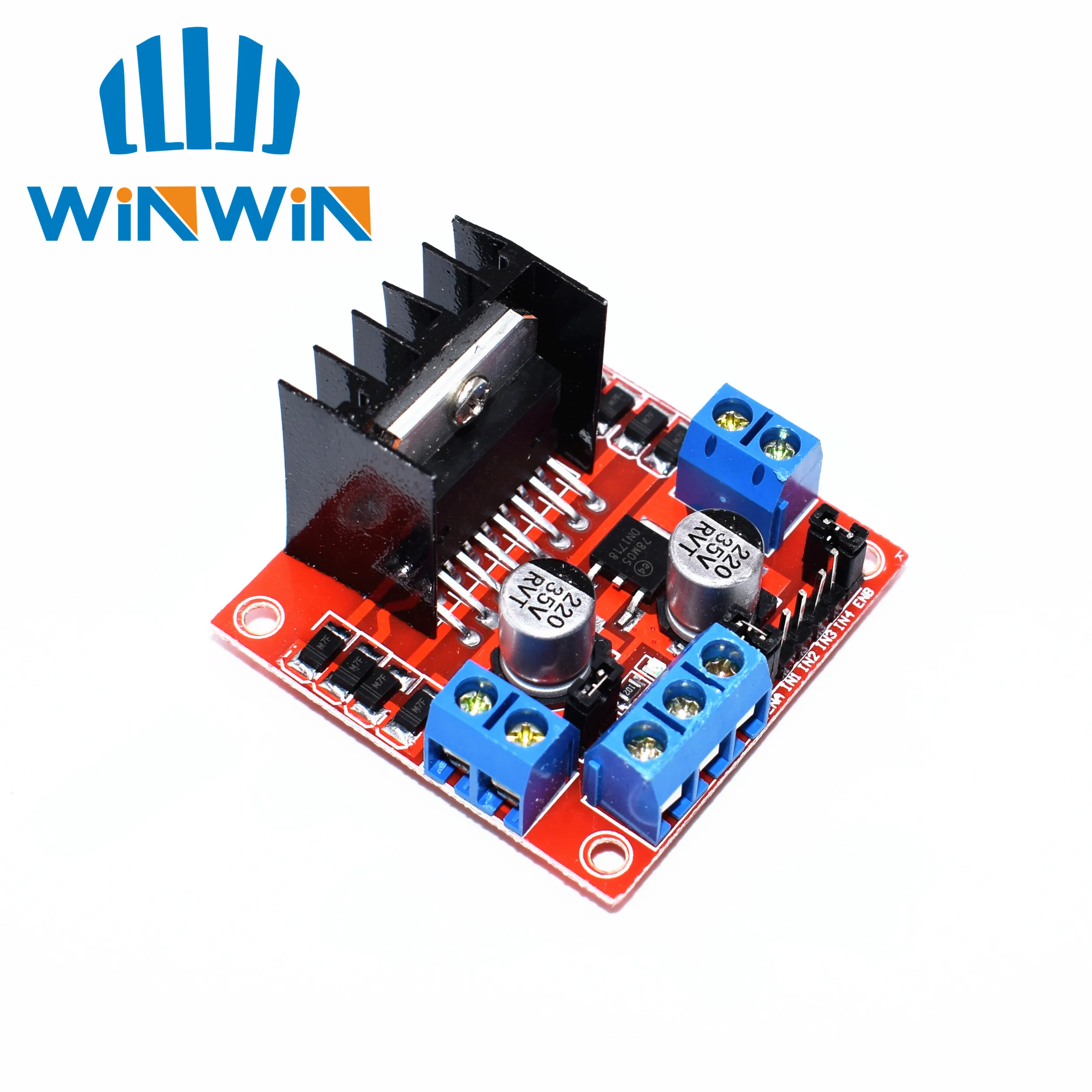 

1pcs/lot L298N motor driver board module L298 stepper motor smart car robot