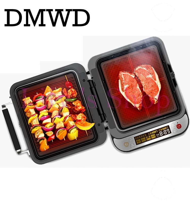 Intelligent Electrical grill Griddle electric Crepe Maker Pizza Machine Roast beef steak frying