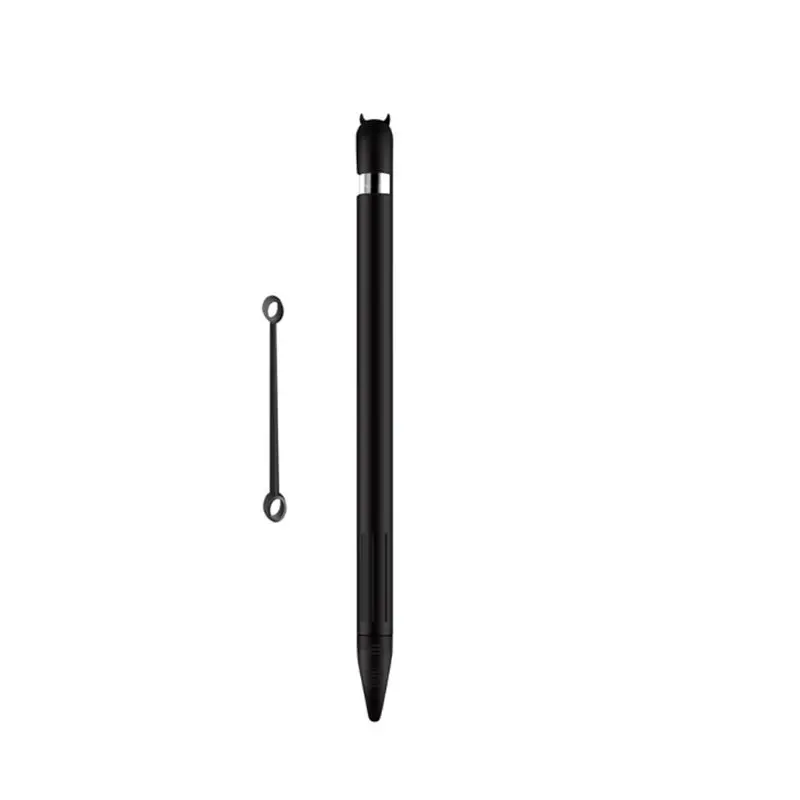 Планшет-силиконовый анти-потеря защитный чехол оболочка кожа перо крышка/кабель адаптер трос для Apple Pencil 1st