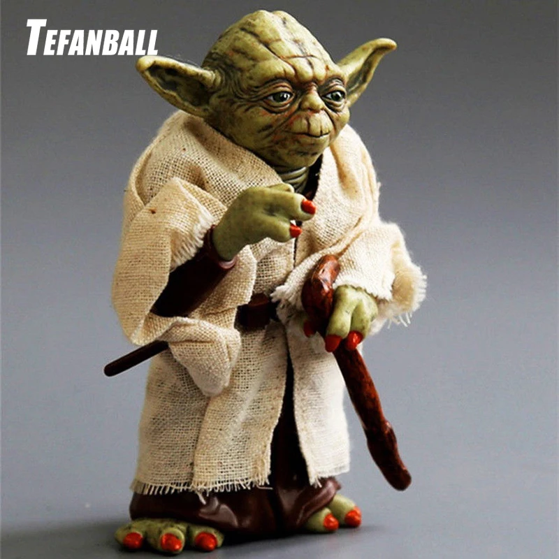 

Car Ornament PVC Cute Decoration Doll For Star Wars Yoda Action Figure Model Automobile Interior Dashboard Toys Accessories Gift