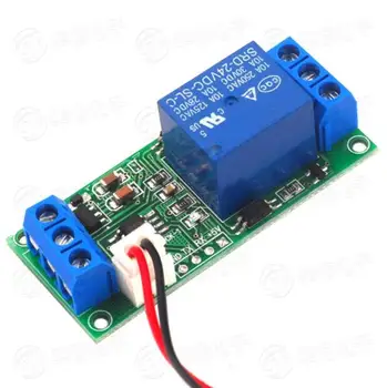 

Self-locking switch / high level trigger / relay module / 24v one button start and stop self-locking optocoupler relay module