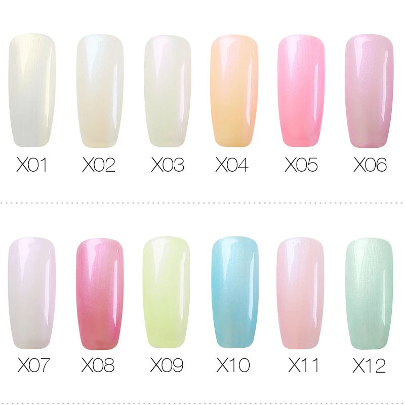 ROSALIND гель 1S жемчужная цветная серия Гель-лак для ногтей для наращивания ногтей УФ светодиодный гель-лаки Топ праймер Дизайн Маникюр дизайн ногтей
