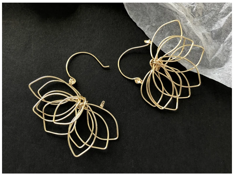 Flower Earrings  (3)